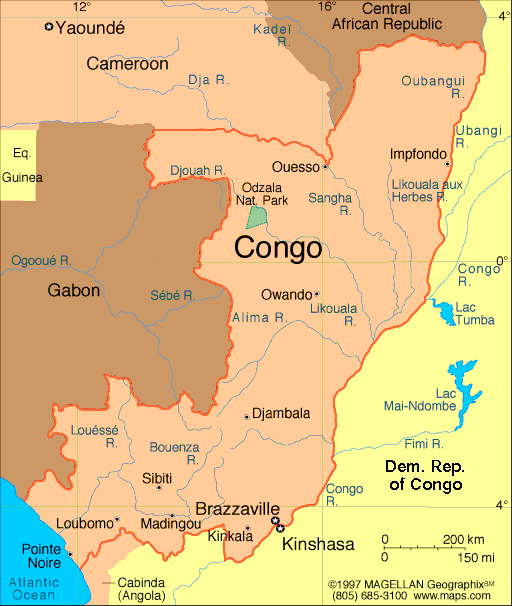 خرائط واعلام الكونجو 2012   -Maps and flags of Congo 2012
